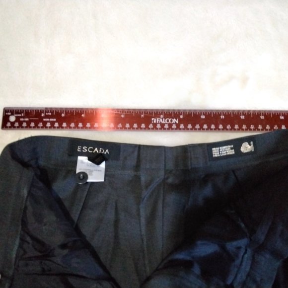 Escada gray wool pants - Picture 4 of 10